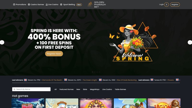 Experience the Luxurious World of Golden Pharaoh Casino in the UK - overview Experience the Luxurious World of Golden Pharaoh Casino in the UK - overview